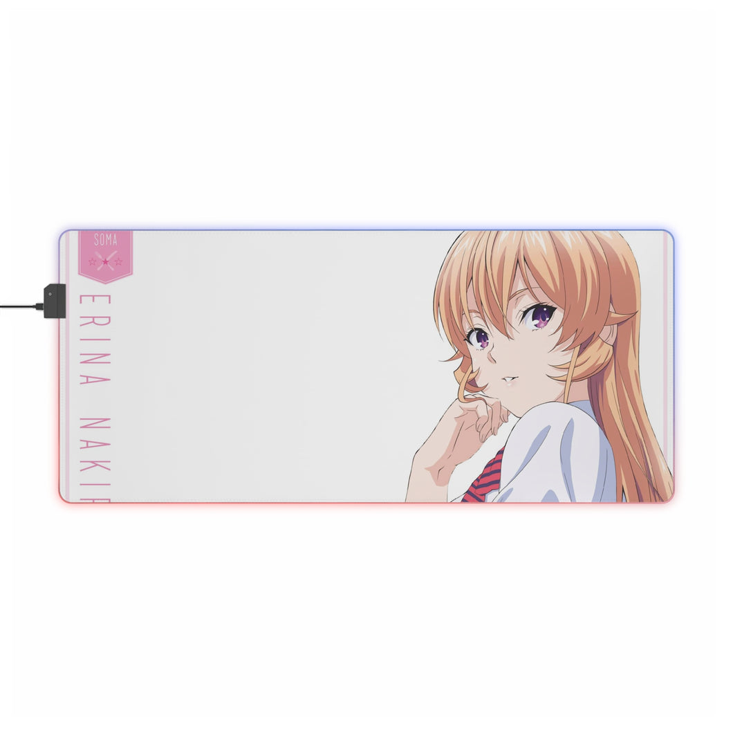 Erina Nakiri RGB LED Mouse Pad (Desk Mat)