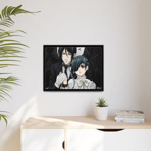 Load image into Gallery viewer, Black Butler Canvas Framed Art Print
