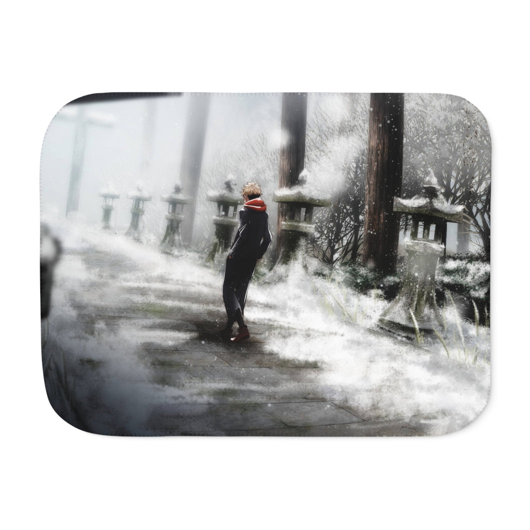 Anime Jujutsu Kaisen Sherpa Blanket