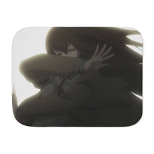 Load image into Gallery viewer, Makise Kurisu Sherpa Blanket
