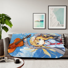 Load image into Gallery viewer, Kaori Miyazono Sherpa Blanket
