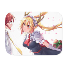 Load image into Gallery viewer, Miss Kobayashi&#39;s Dragon Maid Sherpa Blanket
