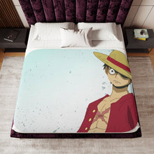 Load image into Gallery viewer, Anime One Piece Sherpa Blanket

