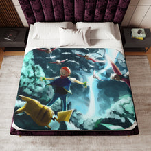 Load image into Gallery viewer, I will protect you, even if i have to die Sherpa Blanket
