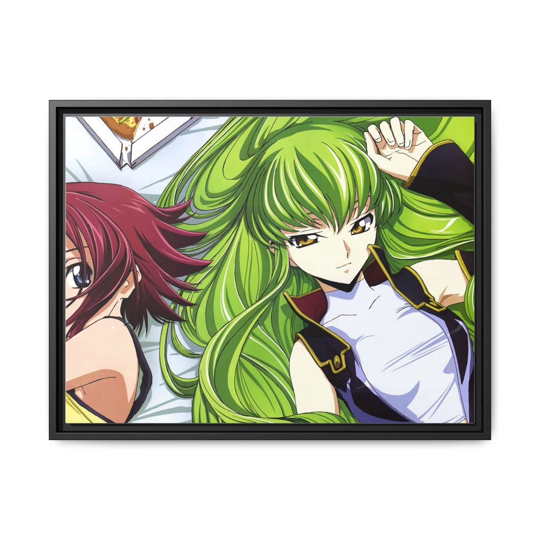 Anime Code Geass Canvas Framed Art Print