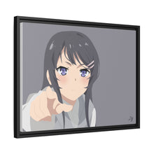 Load image into Gallery viewer, Rascal Does Not Dream Of Bunny Girl Senpai Canvas Framed Art Print

