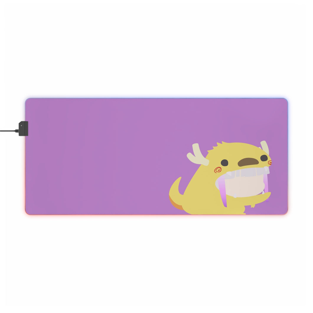 Miss Kobayashi's Dragon Maid Kanna Kamui, Kobayashi San Chi No Maid Dragon RGB LED Mouse Pad (Desk Mat)