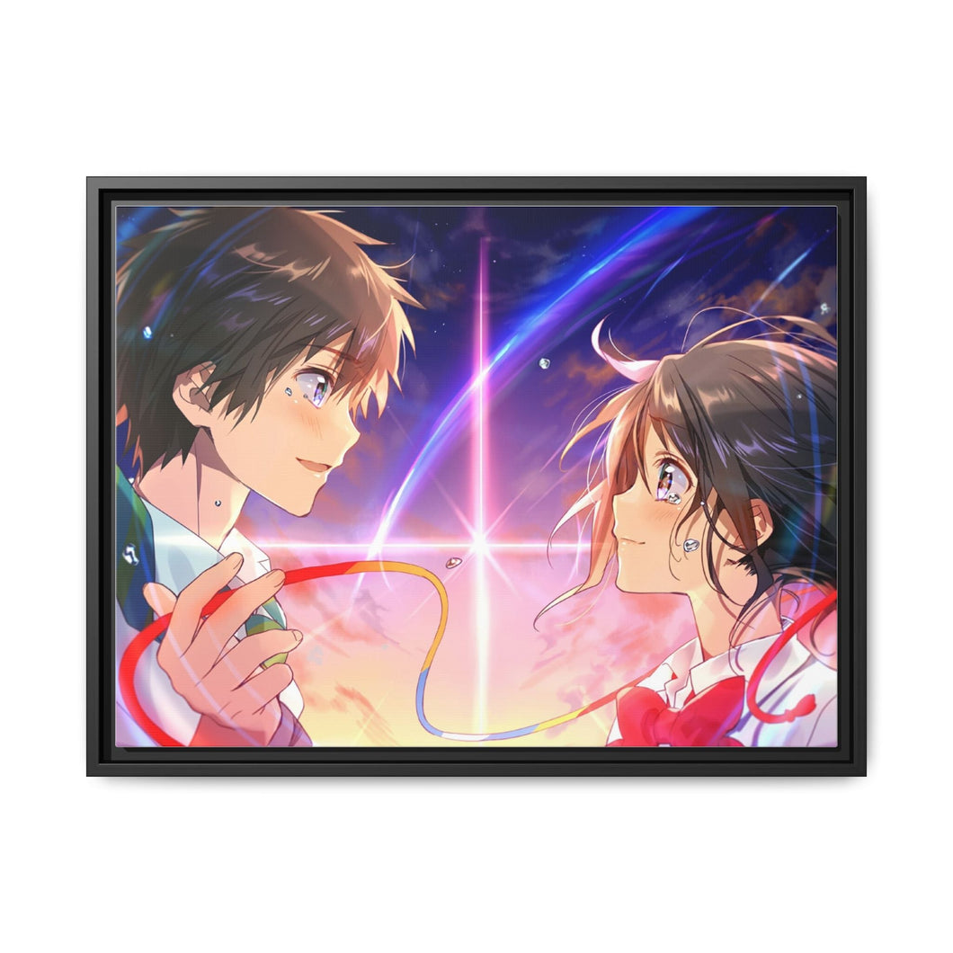 Your Name. Canvas Framed Art Print
