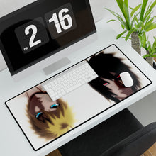 Load image into Gallery viewer, Naruto and Sasuke Mouse Pad (Desk Mat)
