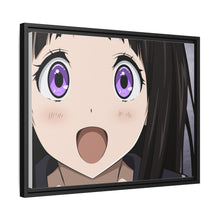 Load image into Gallery viewer, Eru Chitanda Smiling face Canvas Framed Art Print

