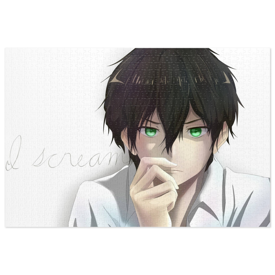 Hōtarō Oreki Face Jigsaw Puzzle