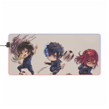 Load image into Gallery viewer, Blue Lock RGB LED Mouse Pad (Desk Mat)
