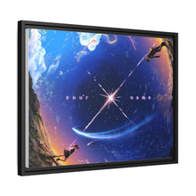 Load image into Gallery viewer, Your Name. Canvas Framed Art Print
