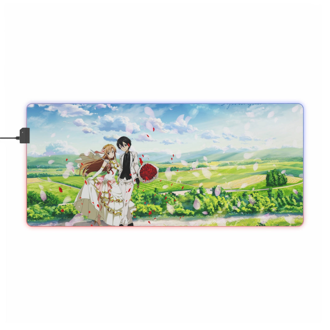 Sword Art Online RGB LED Mouse Pad (Desk Mat)