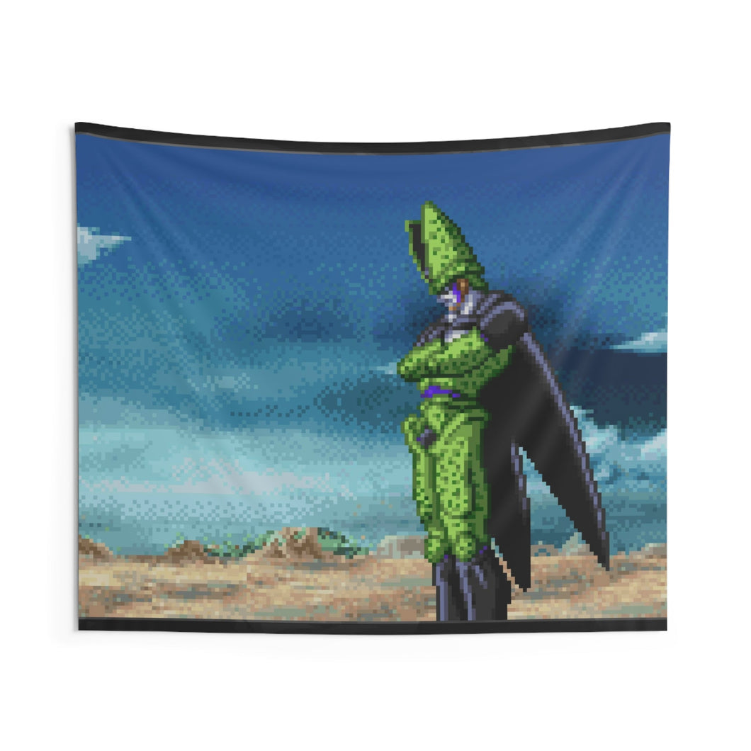 Dragon Ball Z: Supersonic Warriors - Cell [4k] Indoor Wall Tapestry