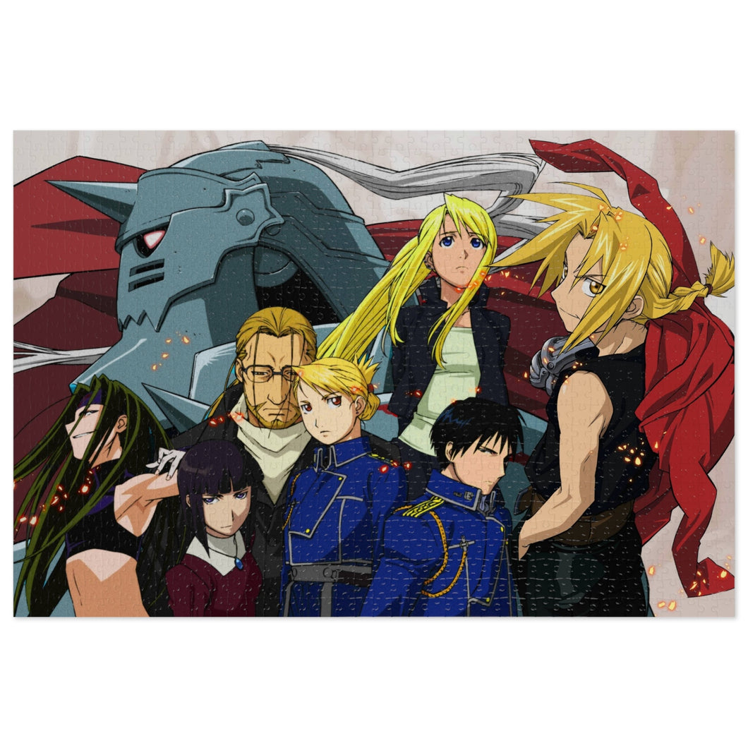 Anime FullMetal Alchemist Jigsaw Puzzle