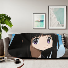 Load image into Gallery viewer, Hyouka Eru Chitanda Sherpa Blanket
