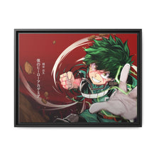 Load image into Gallery viewer, Izuku Midoriya (Boku no Hero Academia) Canvas Framed Art Print
