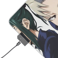 Load image into Gallery viewer, Jujutsu Kaisen Toge Inumaki, Maki Zenin RGB LED Mouse Pad (Desk Mat)
