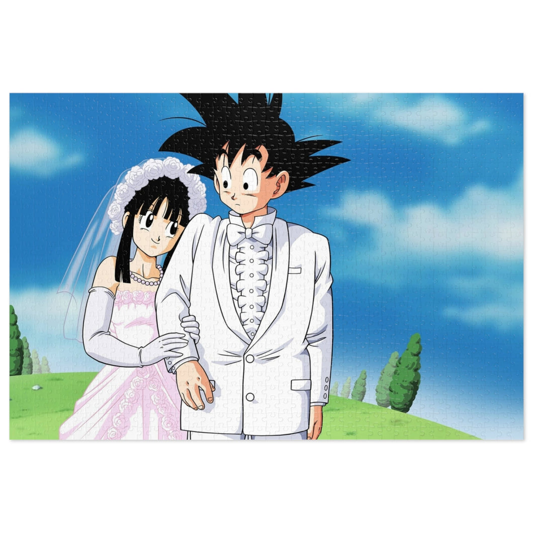 Goku and Chi-Chi Marriage Jigsaw Puzzle