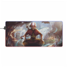 Load image into Gallery viewer, Aang and Momo RGB LED Mouse Pad (Desk Mat)

