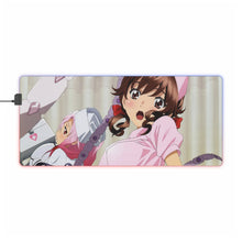 Load image into Gallery viewer, Guilty Crown Inori Yuzuriha, Hare Menjou RGB LED Mouse Pad (Desk Mat)
