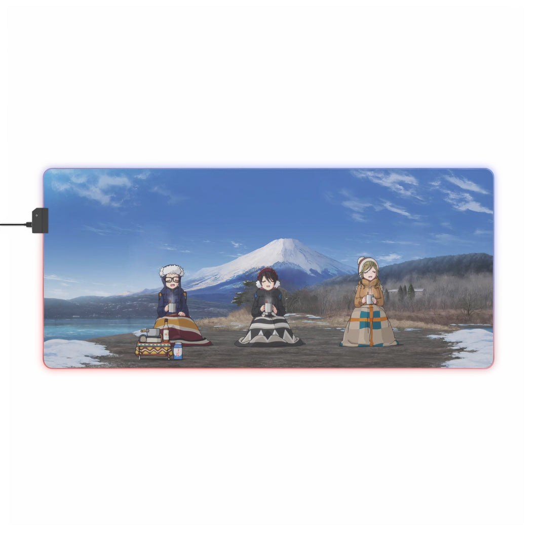 Laid-Back Camp RGB LED Mouse Pad (Desk Mat)