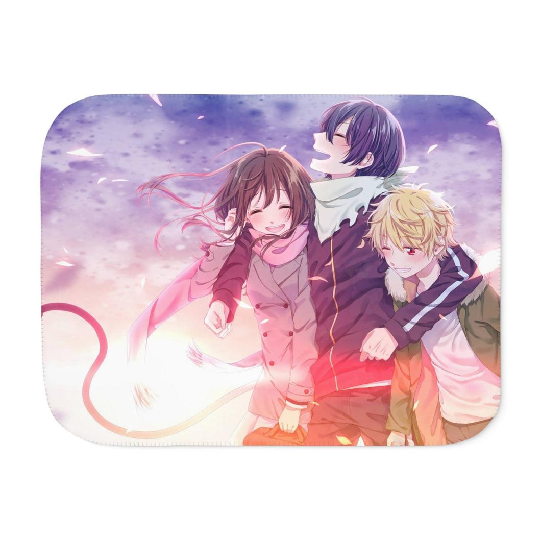 Noragami Yato, Yukine, Hiyori Iki, Noragami Sherpa Blanket