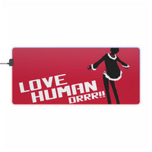 Load image into Gallery viewer, Izaya Orihara RGB LED Mouse Pad (Desk Mat)
