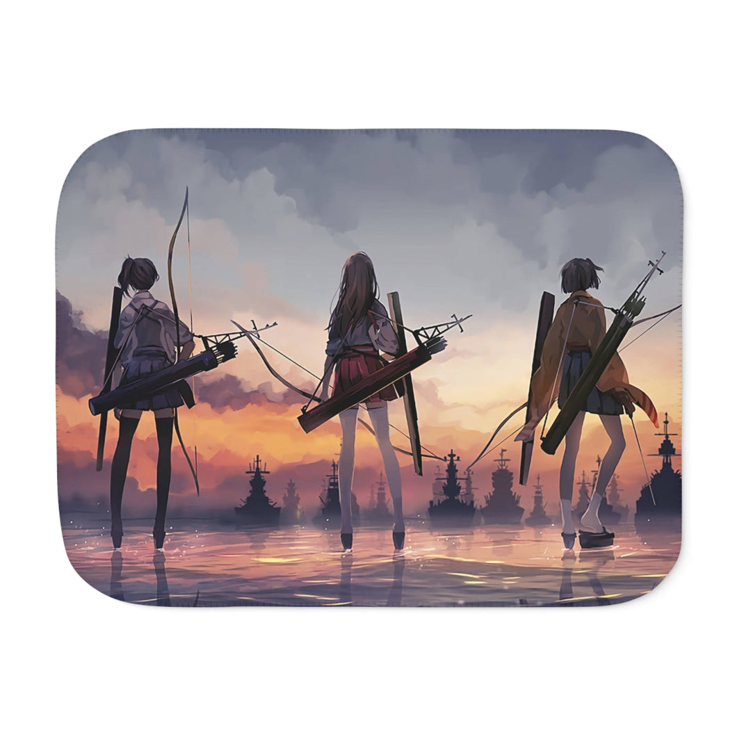 Anime Kantai Collection Sherpa Blanket