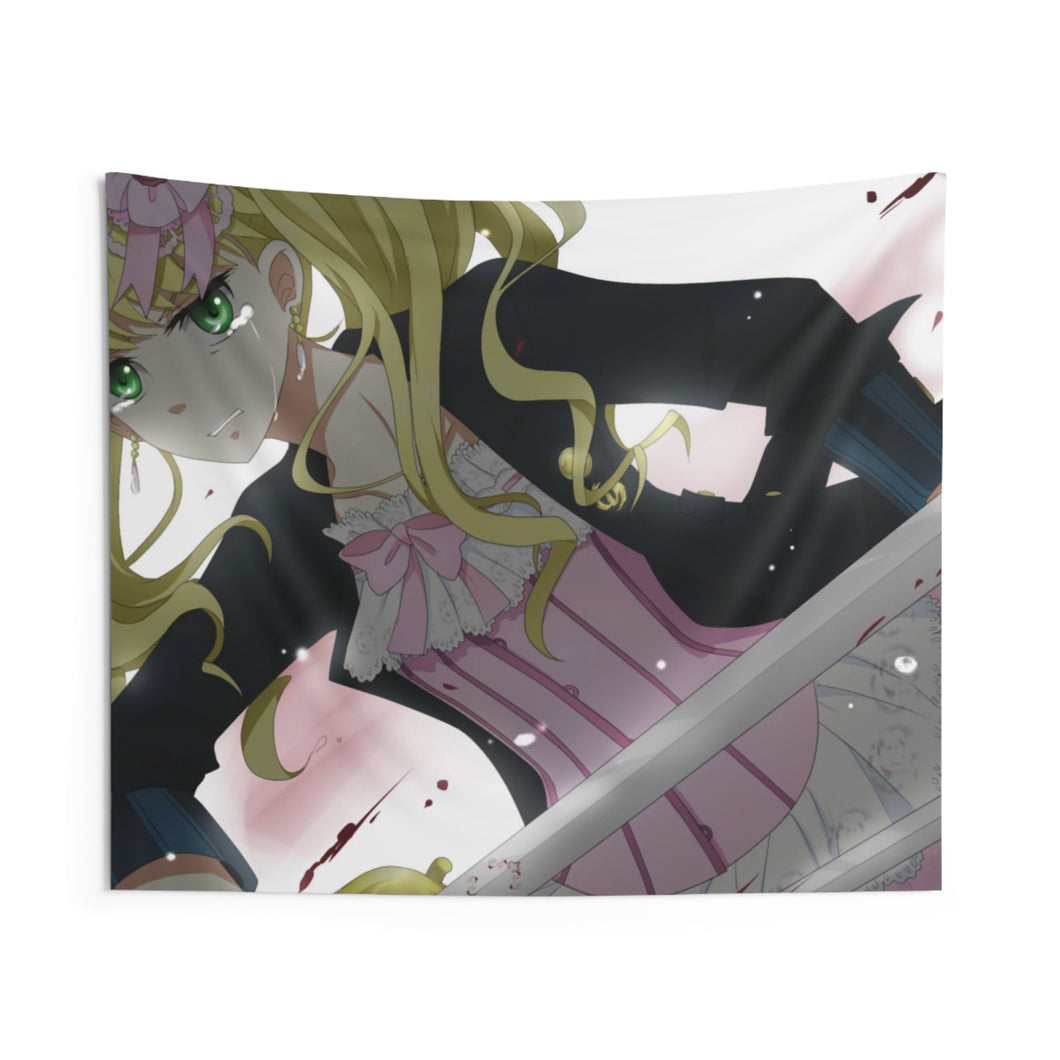 Black Butler Indoor Wall Tapestry