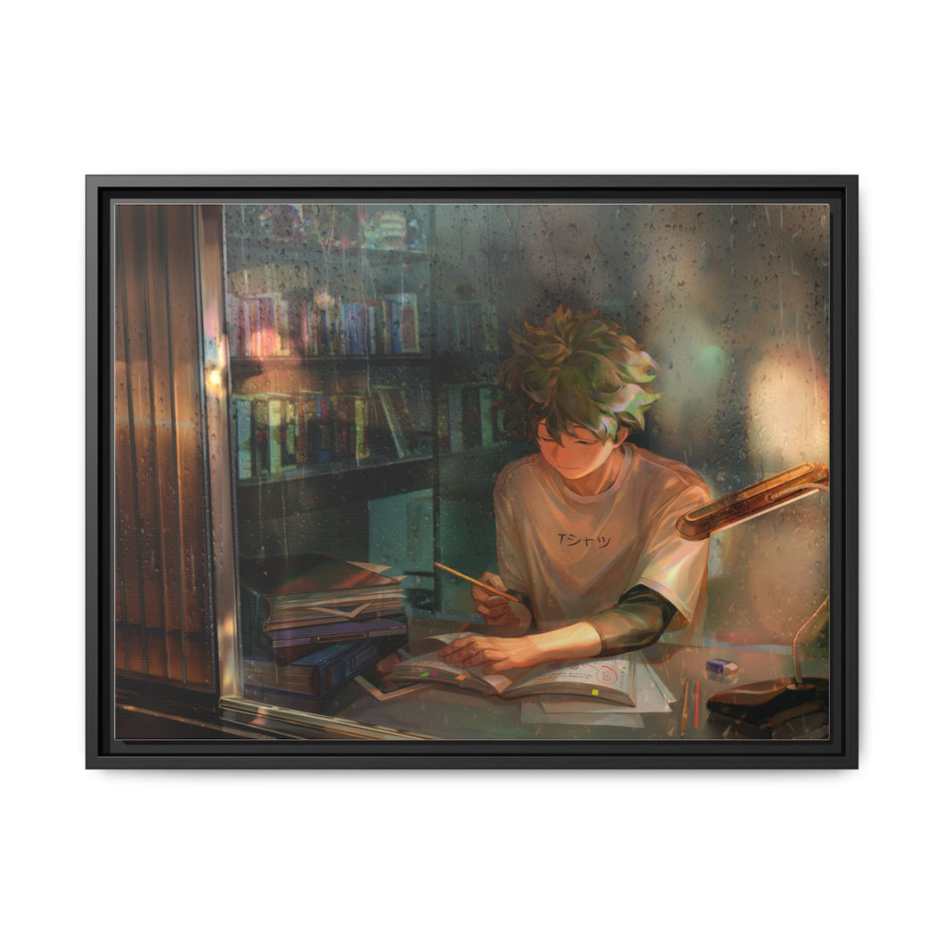 Anime My Hero Academia Canvas Framed Art Print