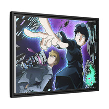 Load image into Gallery viewer, Mob Psycho 100 Arataka Reigen, Shigeo Kageyama, Ekubo Canvas Framed Art Print
