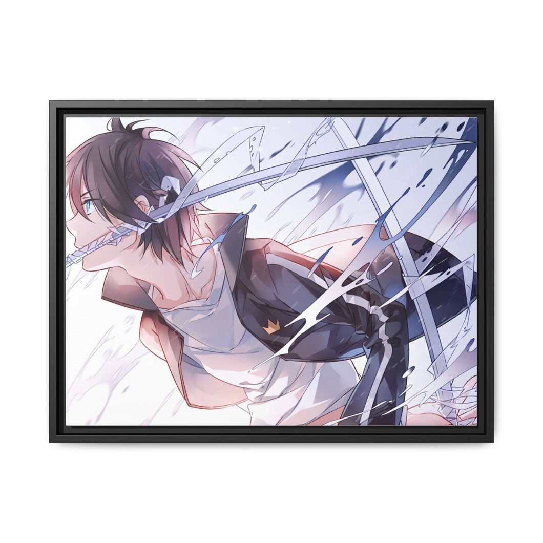 Anime Noragami Canvas Framed Art Print