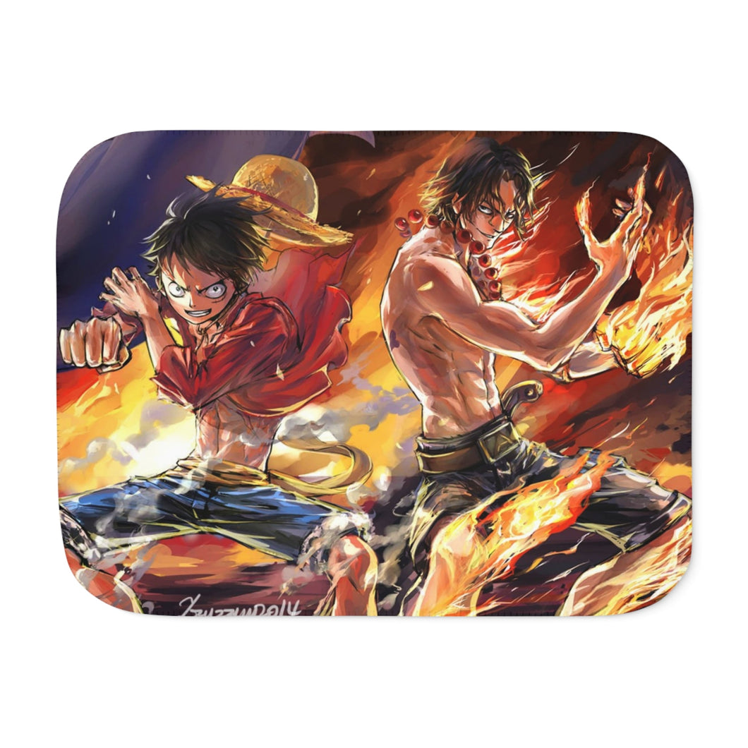 Anime One Piece Sherpa Blanket