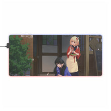 Load image into Gallery viewer, Lycoris Recoil Takina Inoue, Chisato Nishikigi RGB LED Mouse Pad (Desk Mat)
