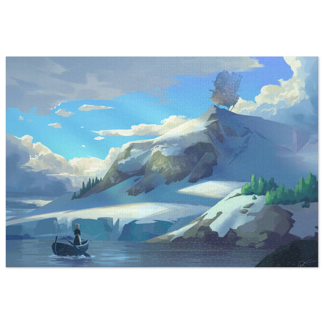 Anime Howl's Moving Castle Jigsaw Puzzle