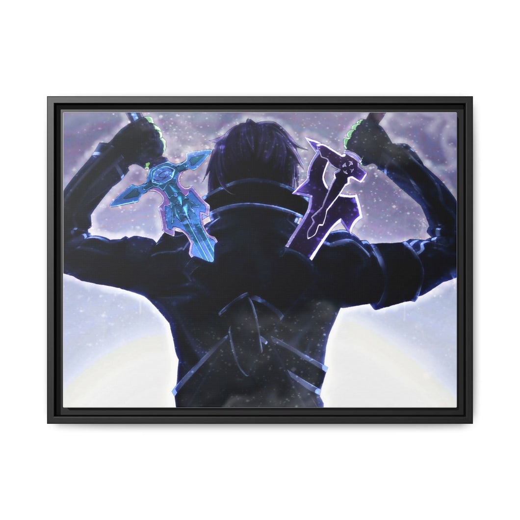 Sword Art Online Canvas Framed Art Print