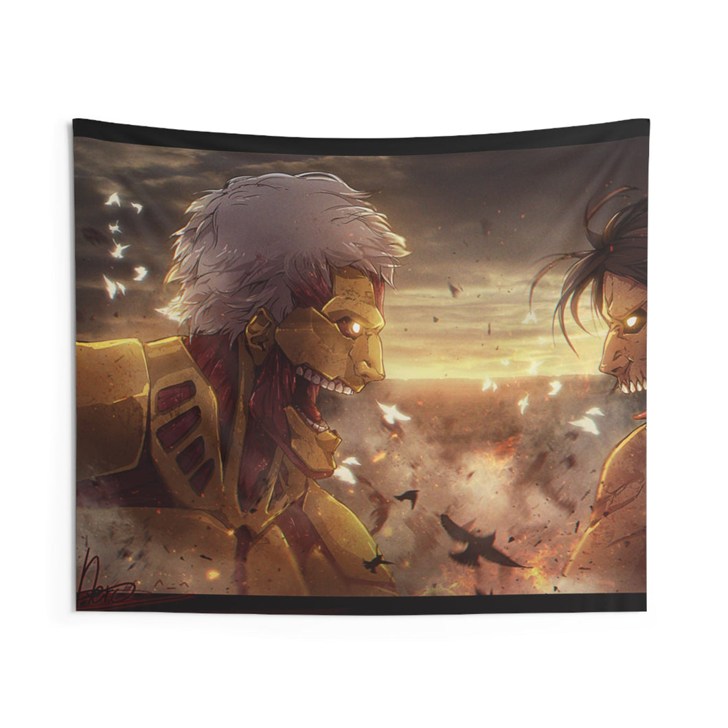 Anime Attack On Titan Indoor Wall Tapestry