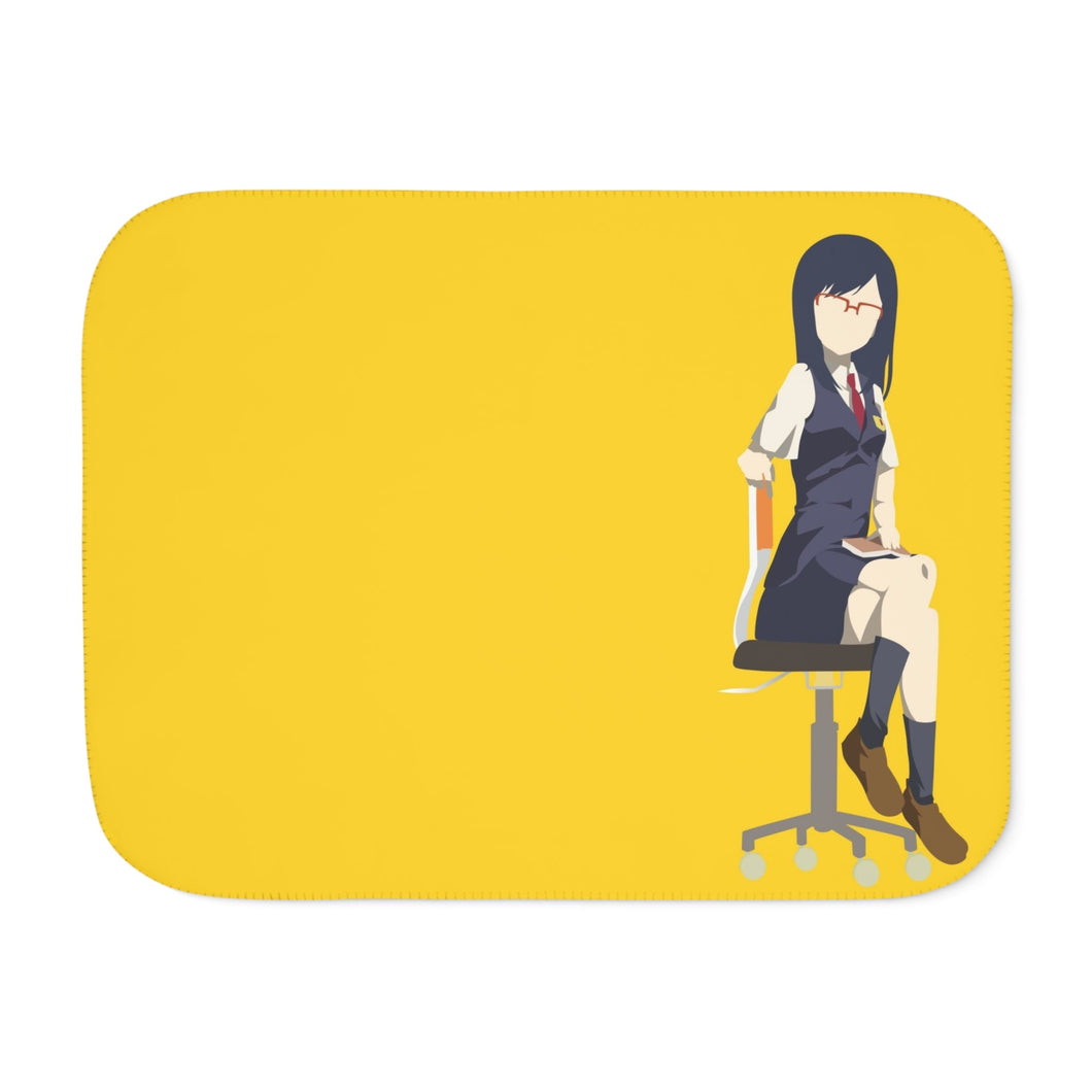 Anohana Chiriko Tsurumi Sherpa Blanket