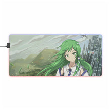 Load image into Gallery viewer, Sanae Kochiya RGB LED Mouse Pad (Desk Mat)
