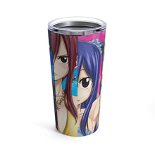 Load image into Gallery viewer, Fairy Tail Natsu Dragneel, Erza Scarlet, Gray Fullbuster, Lucy Heartfilia, Wendy Marvell Tumbler 20oz
