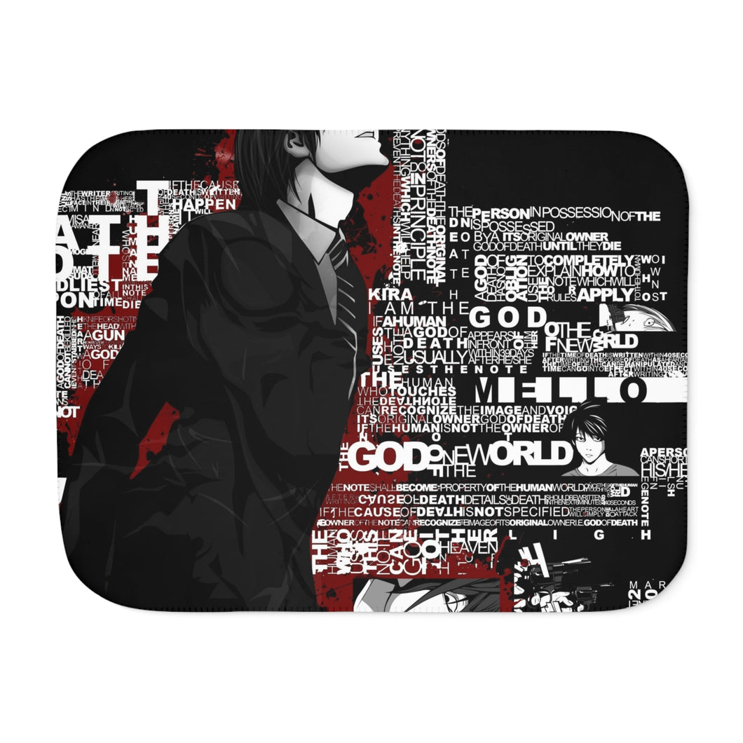 Anime Death Note Sherpa Blanket