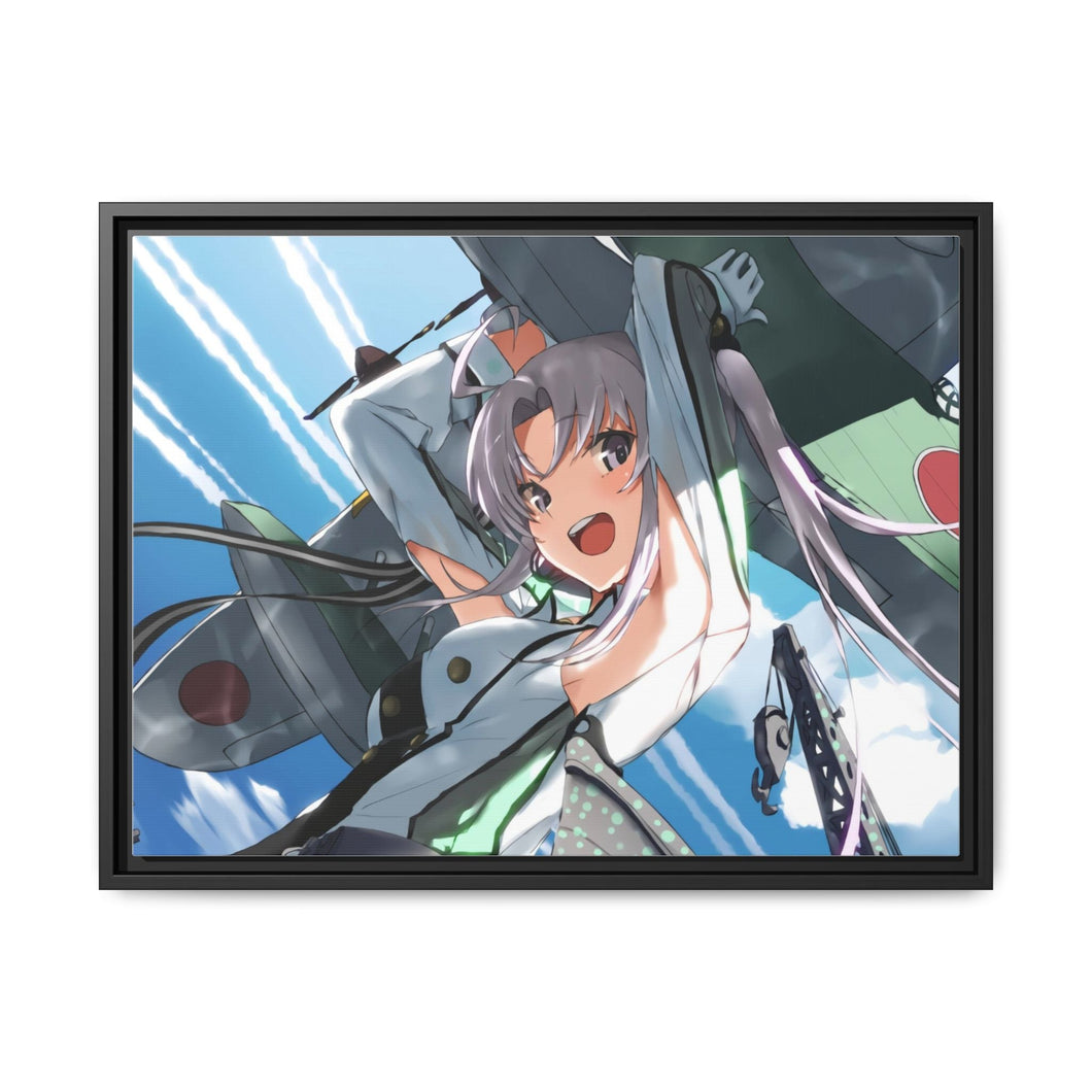 Anime Kantai Collection Canvas Framed Art Print