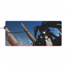 Load image into Gallery viewer, Black Rock Shooter RGB LED Mouse Pad (Desk Mat)
