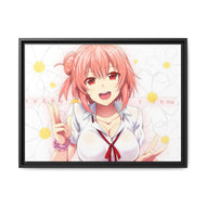 Anime My Teen Romantic Comedy SNAFU Canvas Framed Art Print