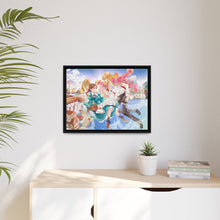 Load image into Gallery viewer, Anime Howl&#39;s Moving Castle Canvas Framed Art Print
