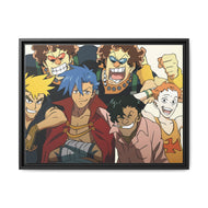 Anime Tengen Toppa Gurren Lagann Canvas Framed Art Print