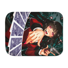 Load image into Gallery viewer, Kakegurui Yumeko Jabami Sherpa Blanket
