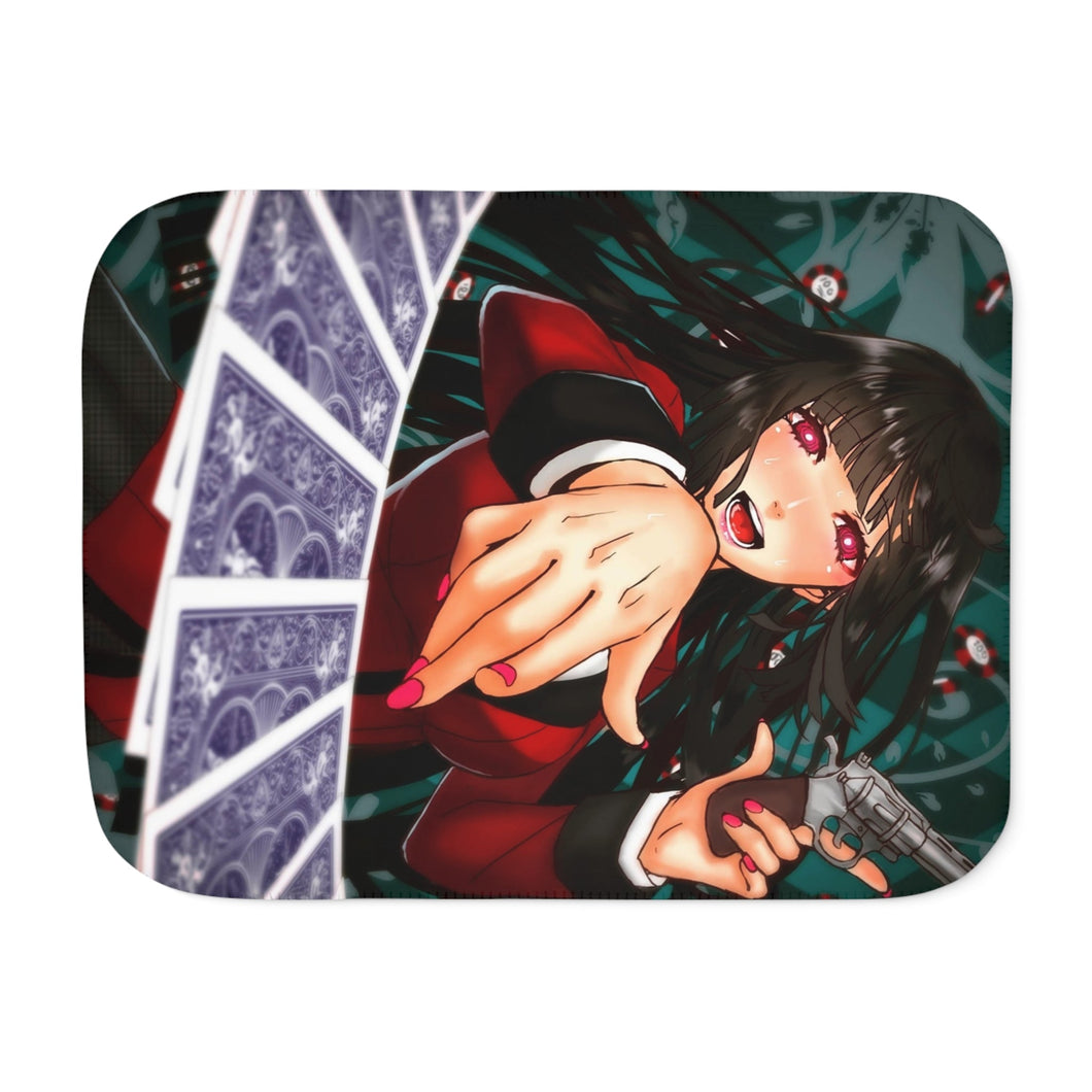 Kakegurui Yumeko Jabami Sherpa Blanket
